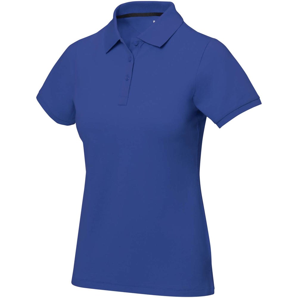 Calgary short sleeve women's polo - blue