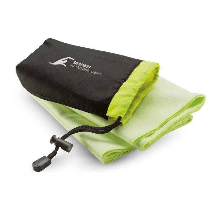 DRYE - Sport towel in nylon pouch