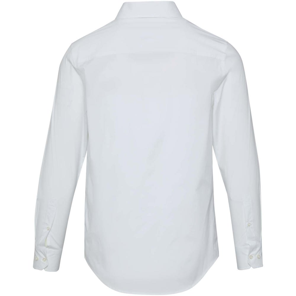 Carnelian poplin men's shirt