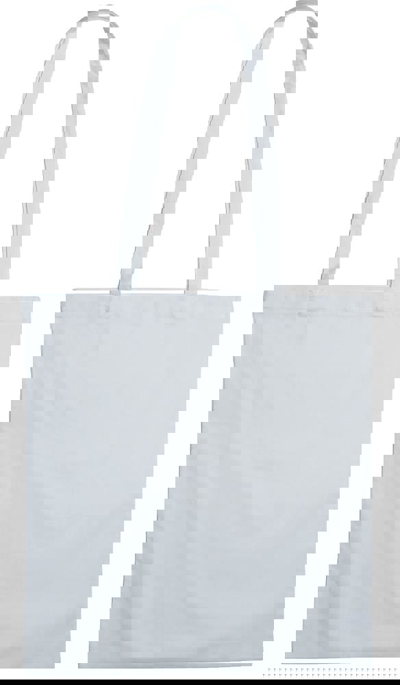 Baumwolltasche mit langen Henkeln, 140 gr/m² - Weiß (White) / Weiß