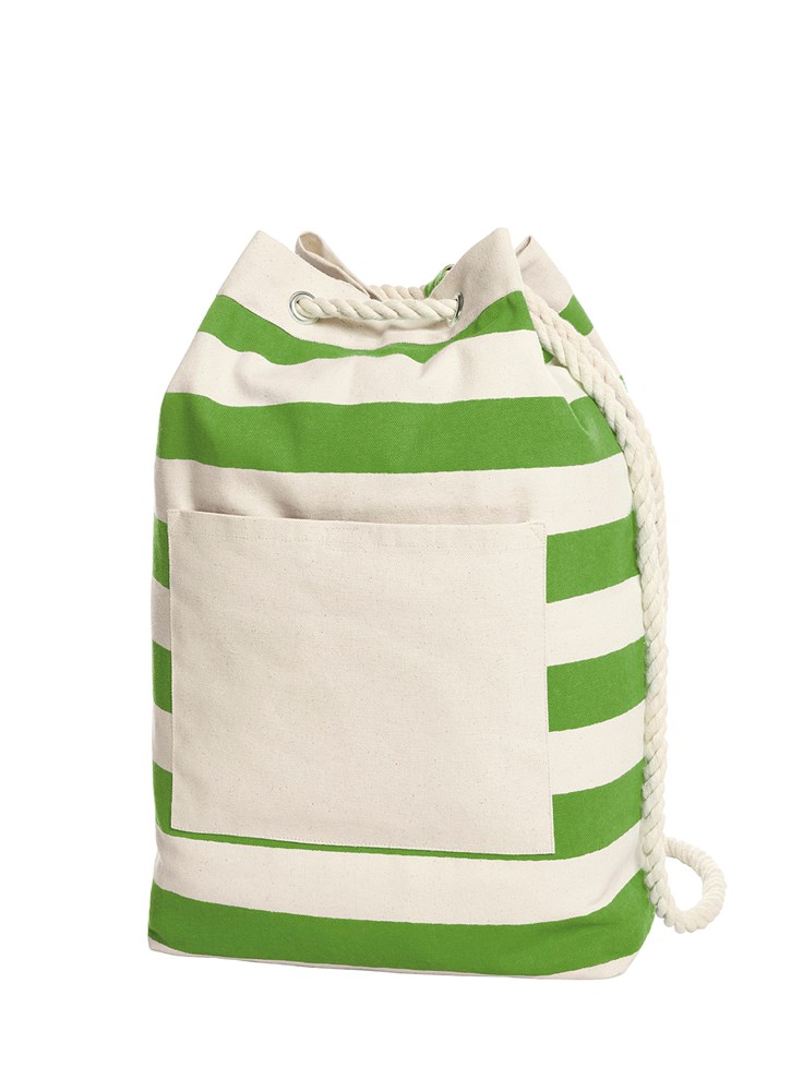 backpack BEACH - Apple green