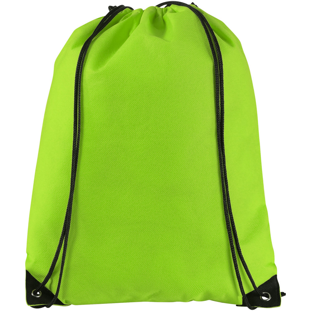 Evergreen non-woven drawstring bag 5L