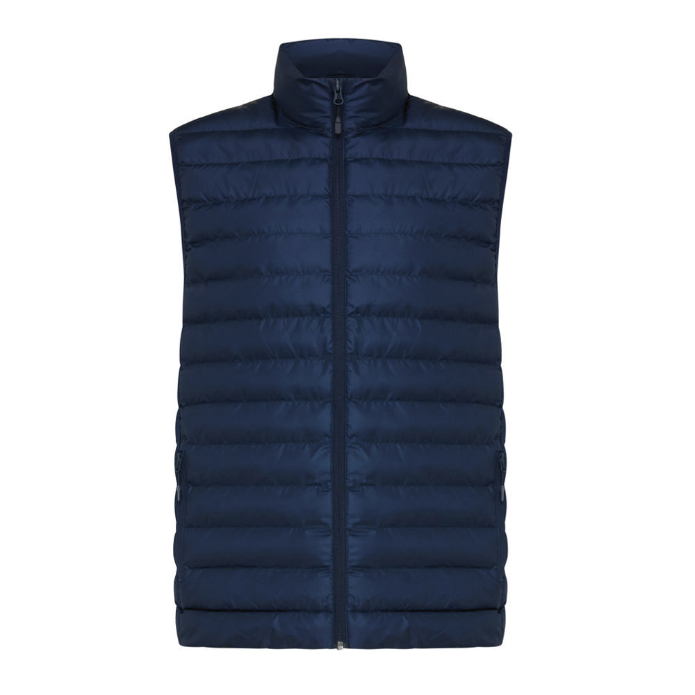 IQONIQ Meru men recycled polyester bodywarmer - navy (± PMS 19-3923TCX)