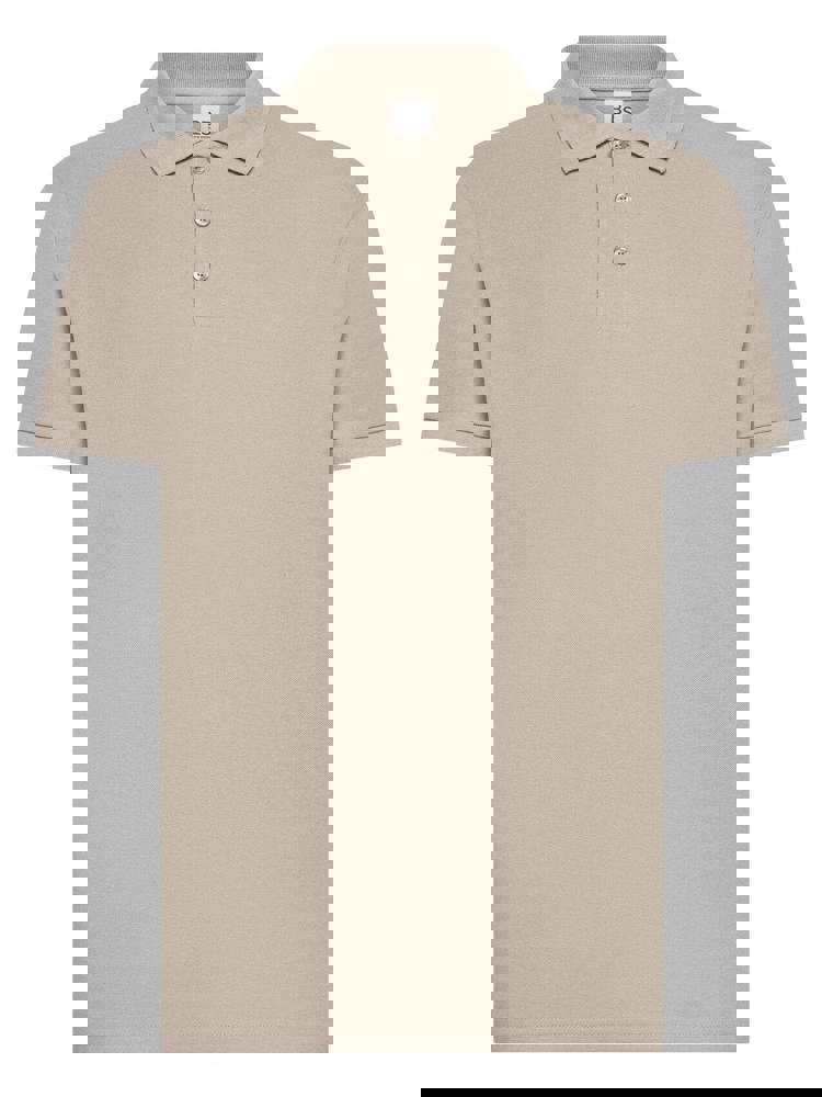 BS Evolution polo shirt, 180 gr/m² - Almond Creme (Not Avalaible)