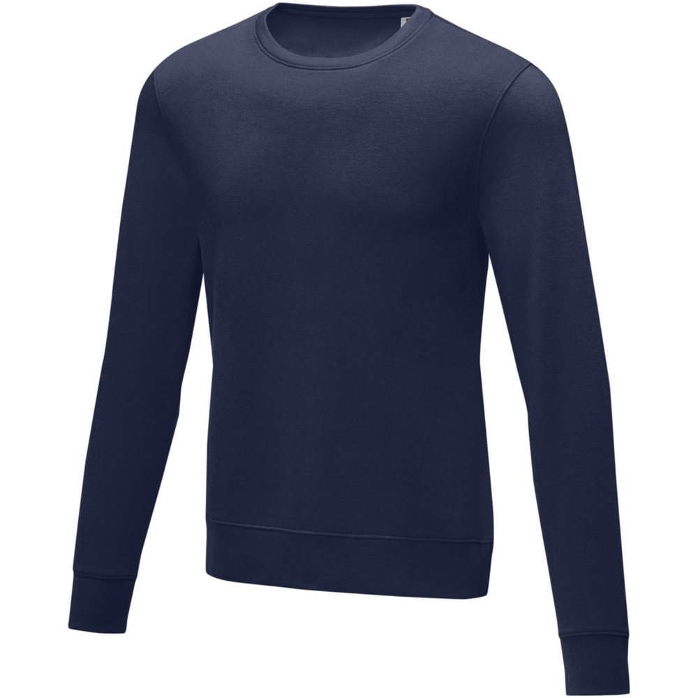 Charon heren sweater met crewneck - Marineblauw