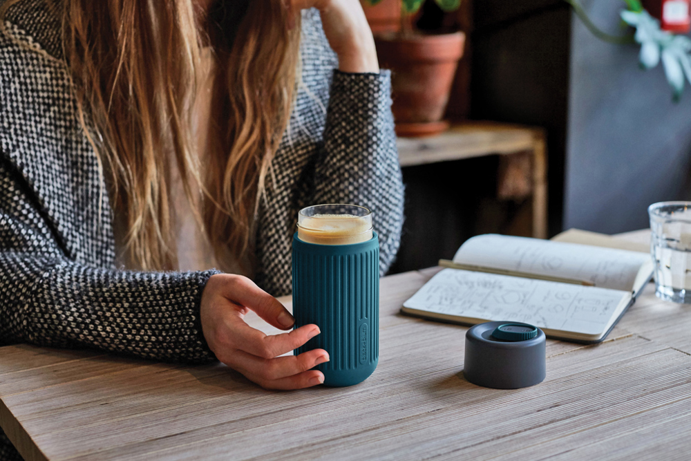 Black+Blum Glass Travel Cup 340ML