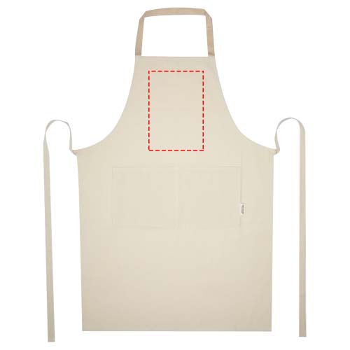 Nia 200 g/m² recycled cotton apron