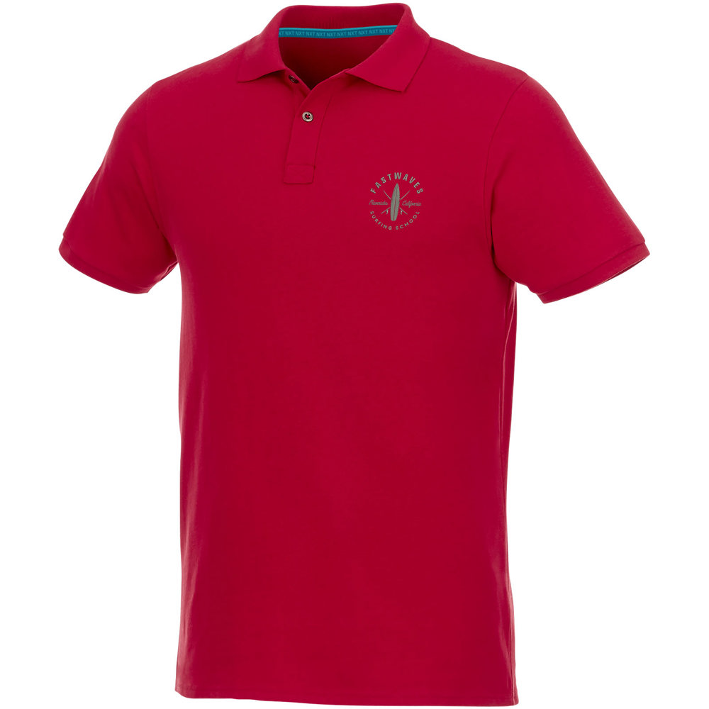 Beryl short sleeve men's organic recycled polo