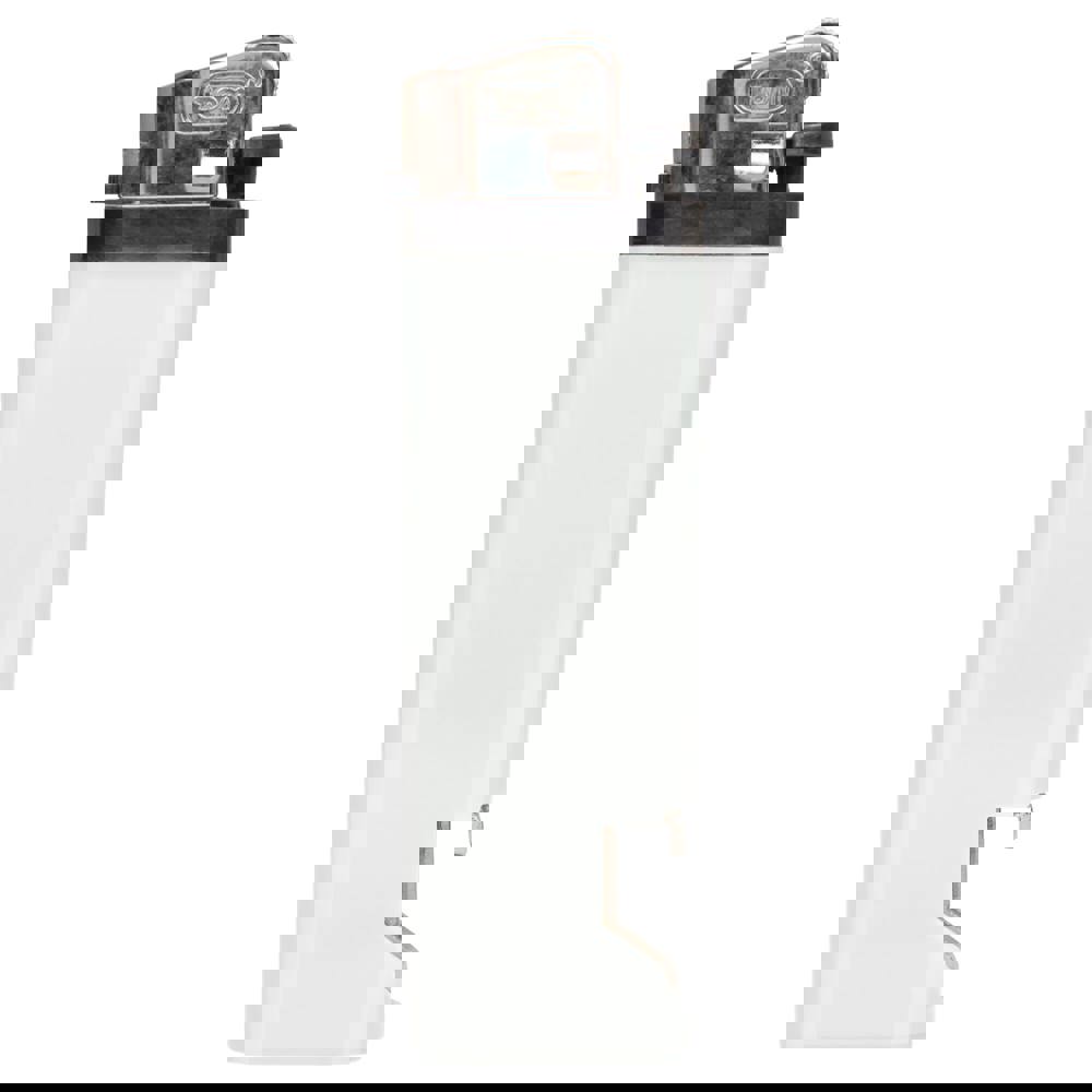 Flint lighter-bottle opener - White