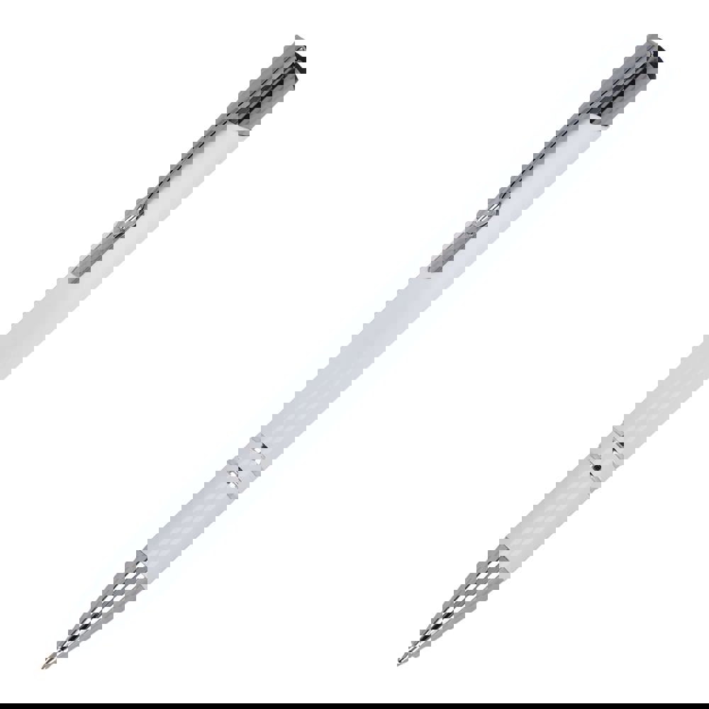 Alicante glänzende R-AL blaue Inkt - Weiss