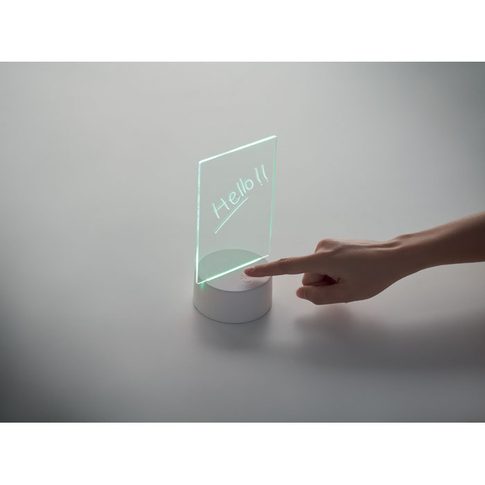 LEDMEMO - Light-up LED memo board