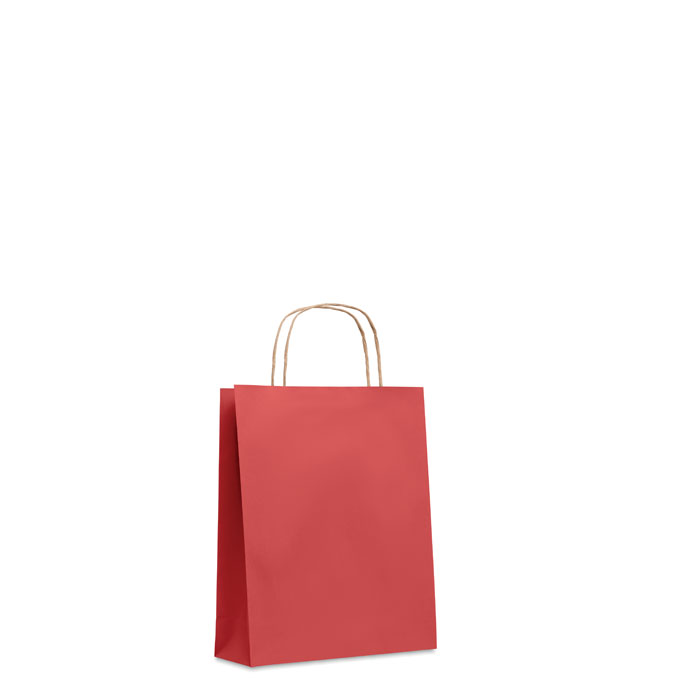 PAPER TONE S - Small Gift paper bag 90 gr/m² - Red