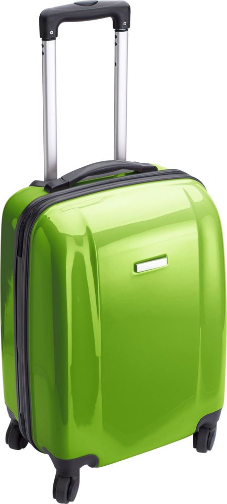 PC and ABS trolley Verona - Lime