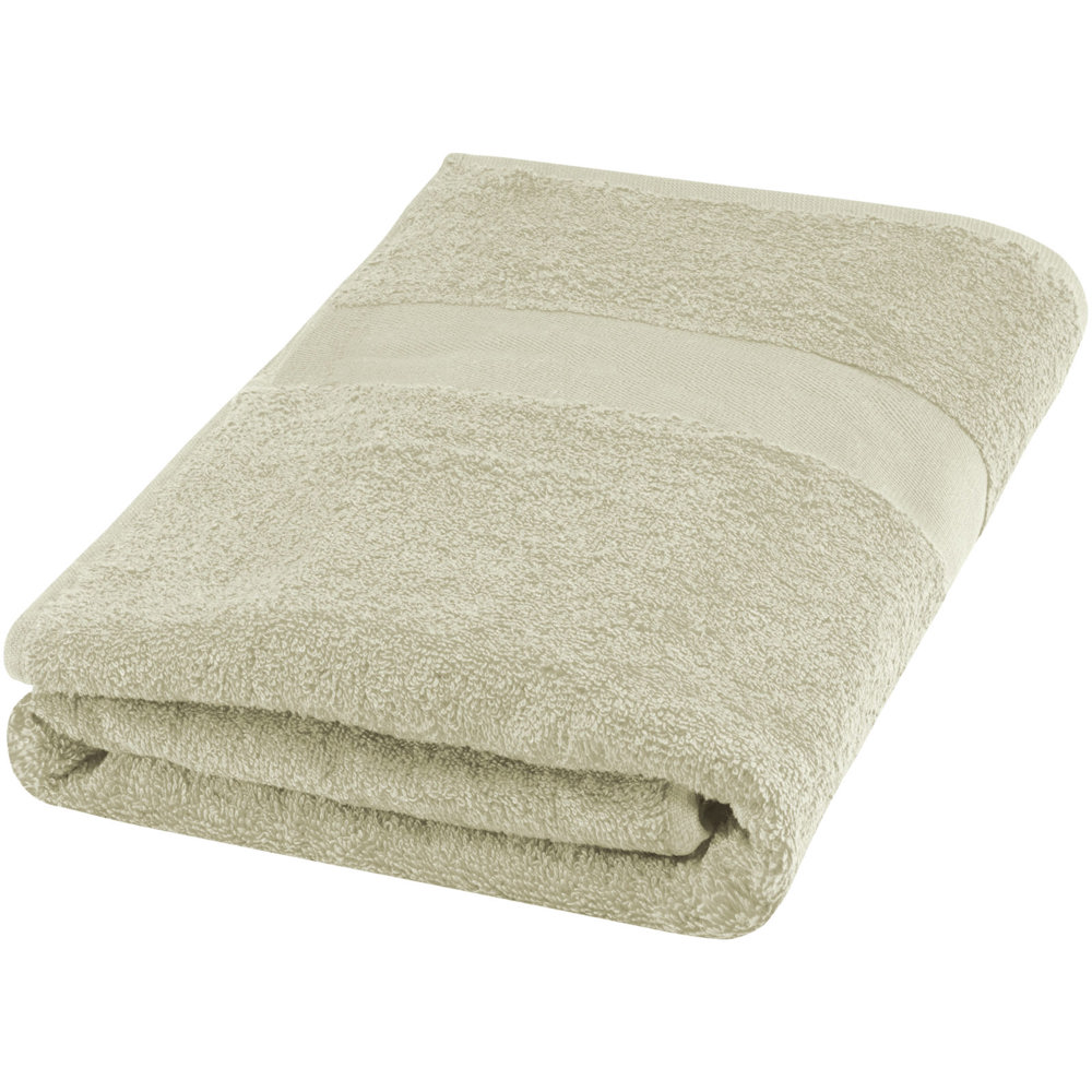 Amelia 450 g/m² cotton towel 70x140 cm - Light grey