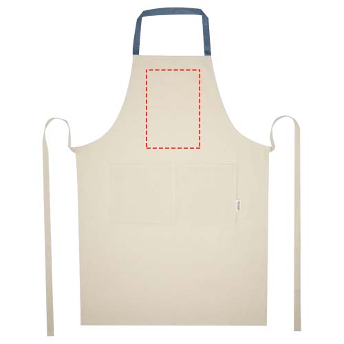 Nia 200 g/m² Schürze aus recycelter Baumwolle