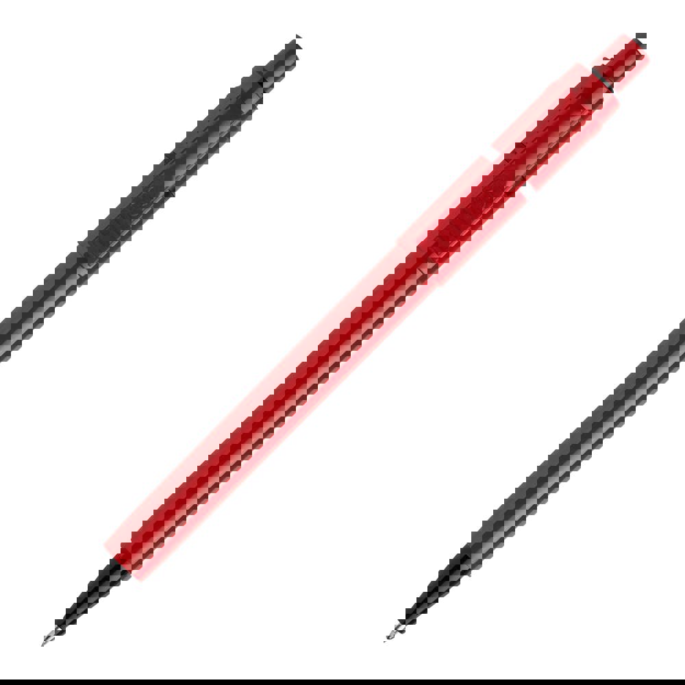 Ball pen Baron Extra hardcolour (X20 refill) - Red / Black