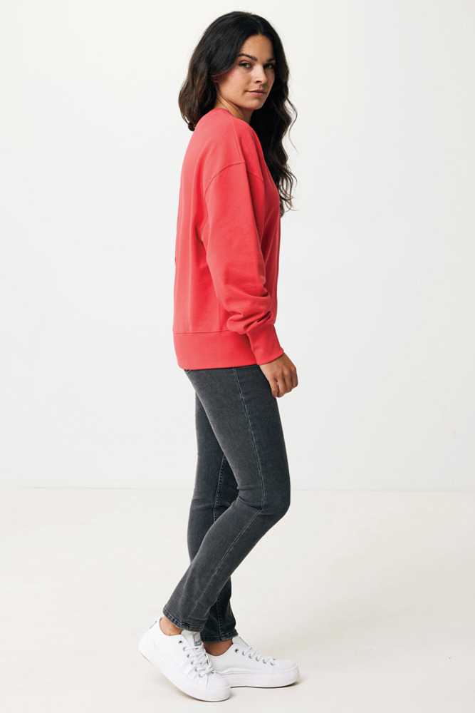 IQONIQ Kruger Relax-Rundhals-Sweater aus recycelt. Baumwolle