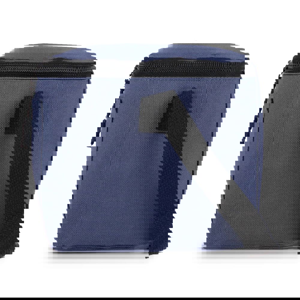 600D gerecycled PET koeltas voor 6 blikjes 25 x 14.5 x 15.5 cm 5 L