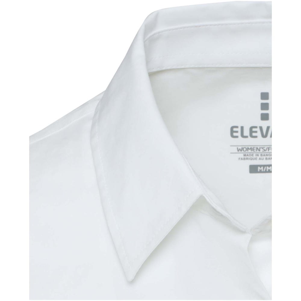 Carnelian poplin women's shirt