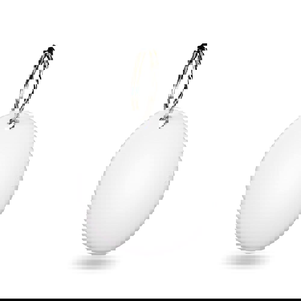 Aqiila Tagbird Waterproof Tracker with Keyring - White