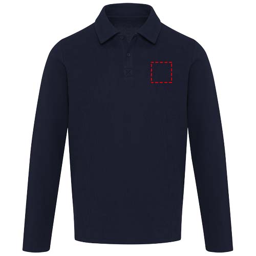 Apollo long sleeve unisex polo