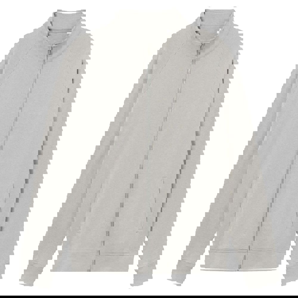 Brickstone unisex full-zip sweater, 280 gr/m² - Grey (PMS Cool Grey 8C) / Grey