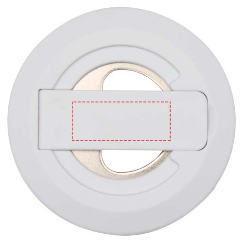 Ain recycled plastic magnetic phone stand with bottle opener 