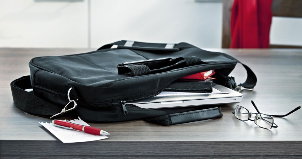 Microfibre laptop bag Shaun