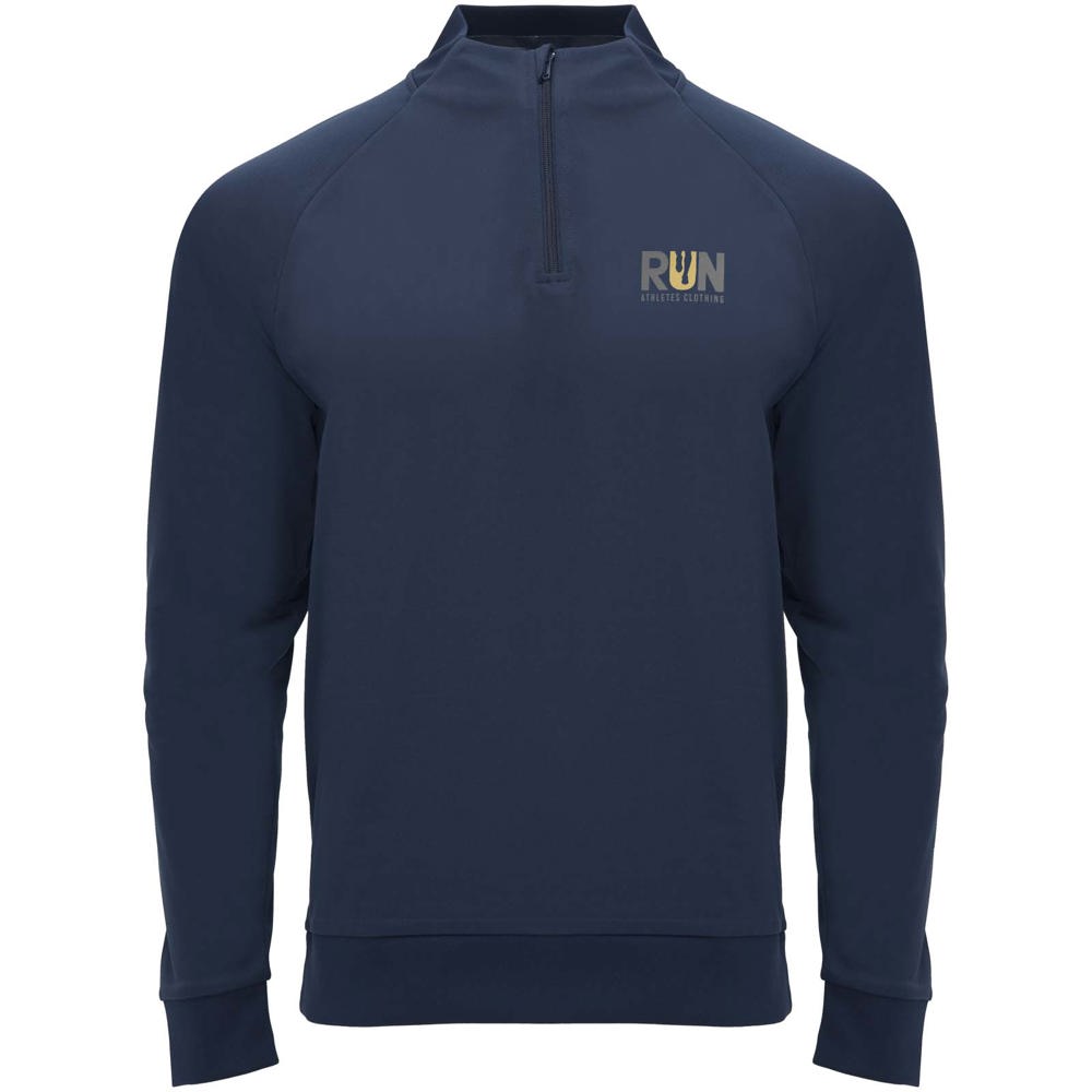 Epiro long sleeve unisex quarter zip sweatshirt