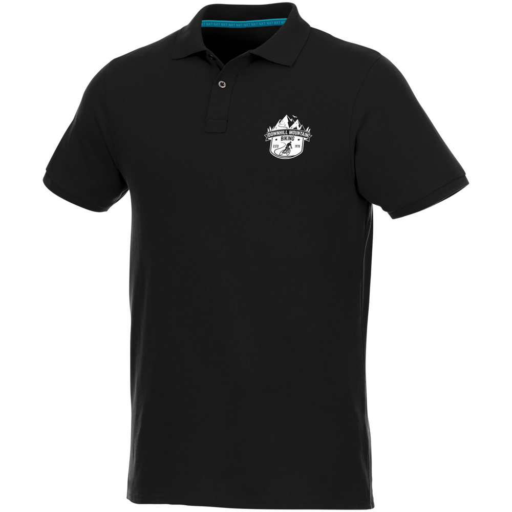 Beryl short sleeve men's organic recycled polo