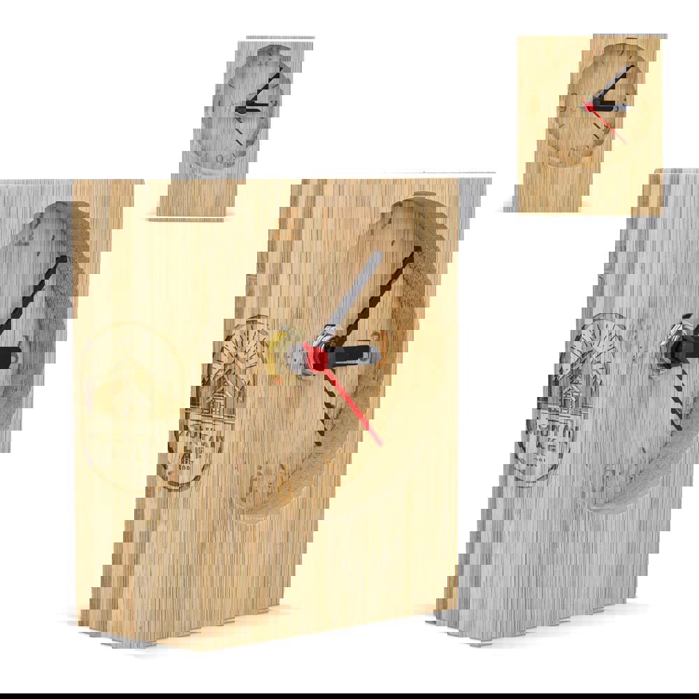 Rectangular desk clock