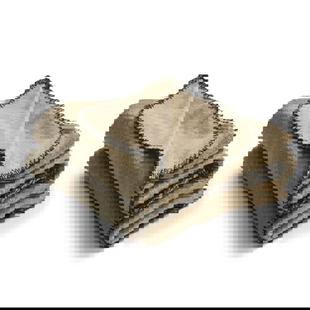 Nightingale Fleece Poncho 120x160 cm - beige