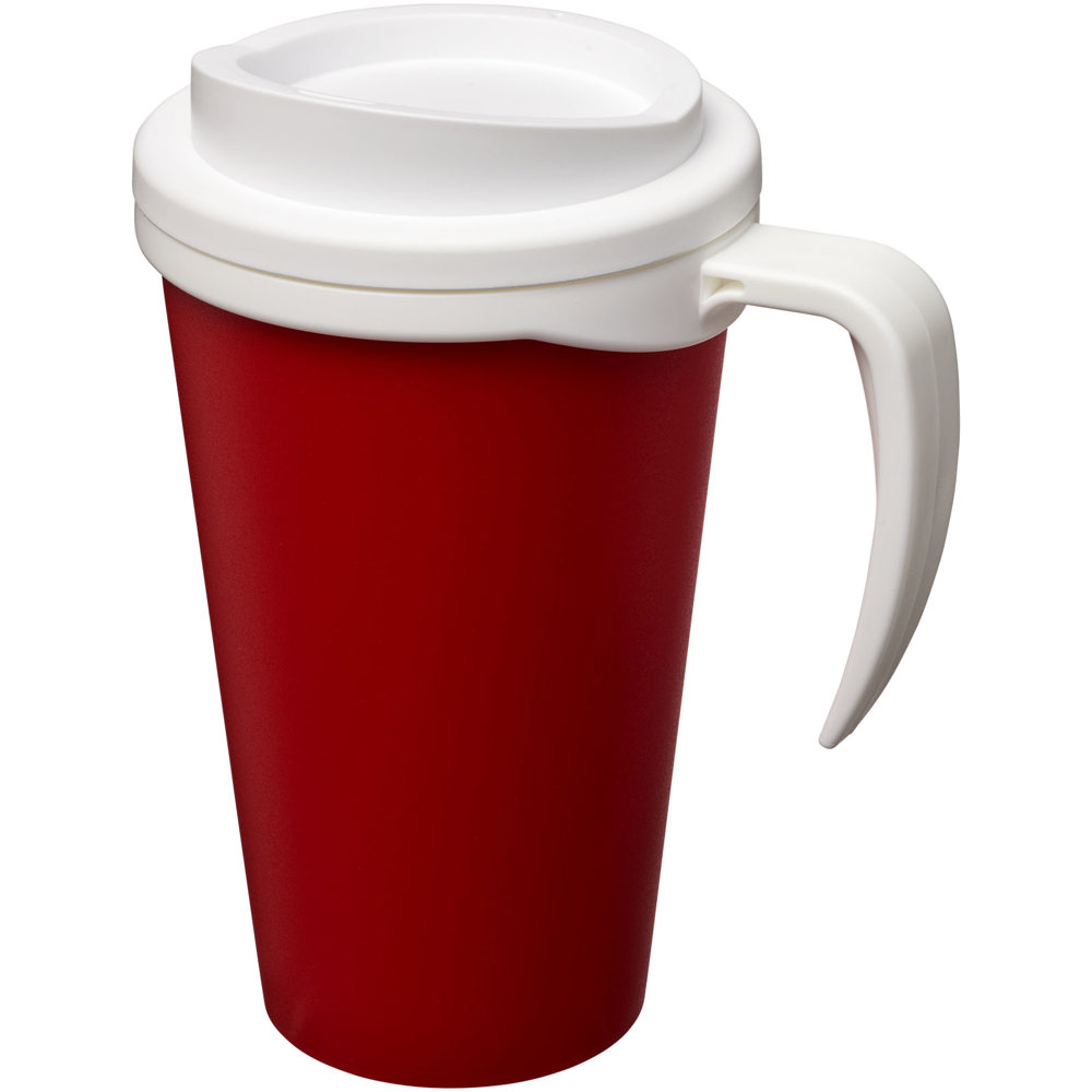 Americano® Grande 350 ml insulated mug - Red, White