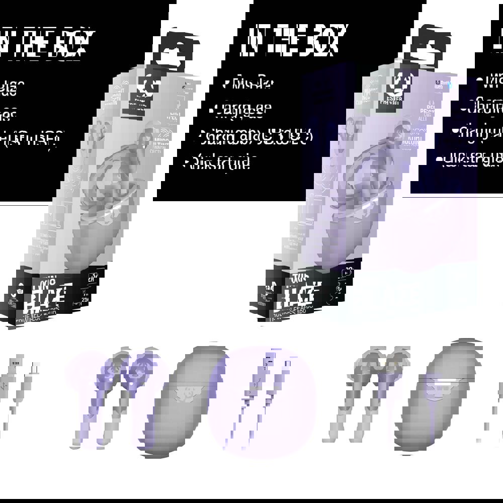 3TW2200 I Fresh 'n Rebel Twins Blaze - True Wireless earbuds with ENC