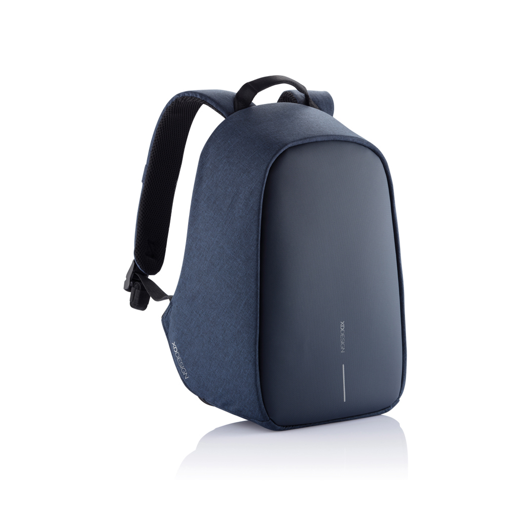 Bobby Hero Small, Anti-theft backpack - navy, black (± PMS 539/ ± PMS Black)