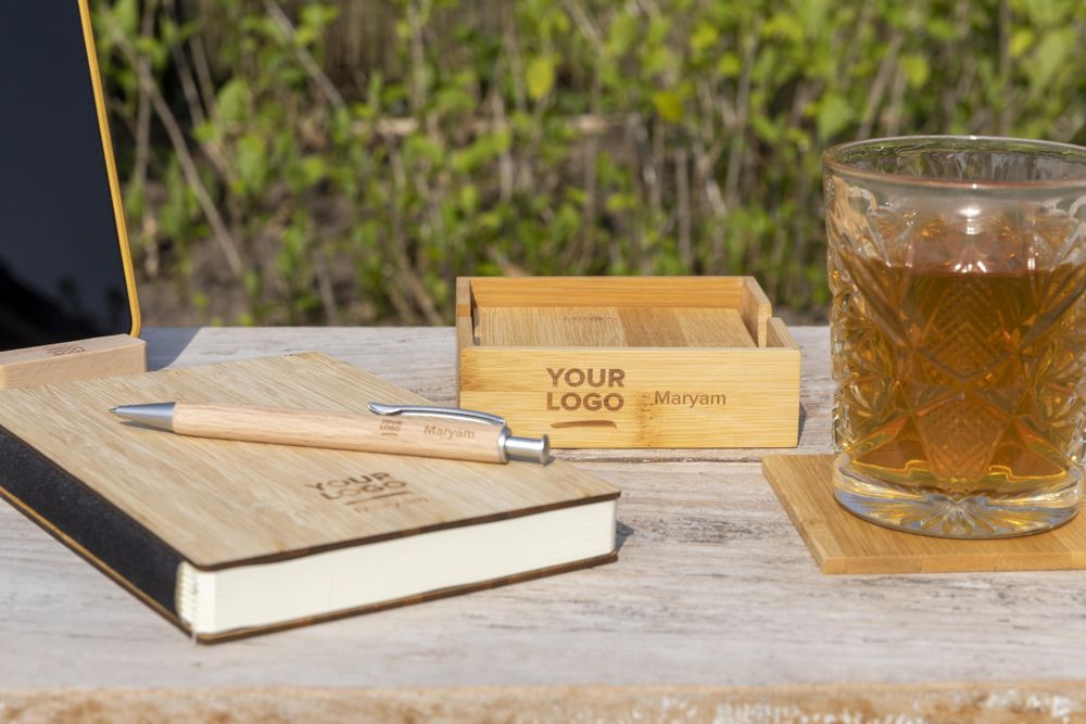 Bamboo coaster set Archer