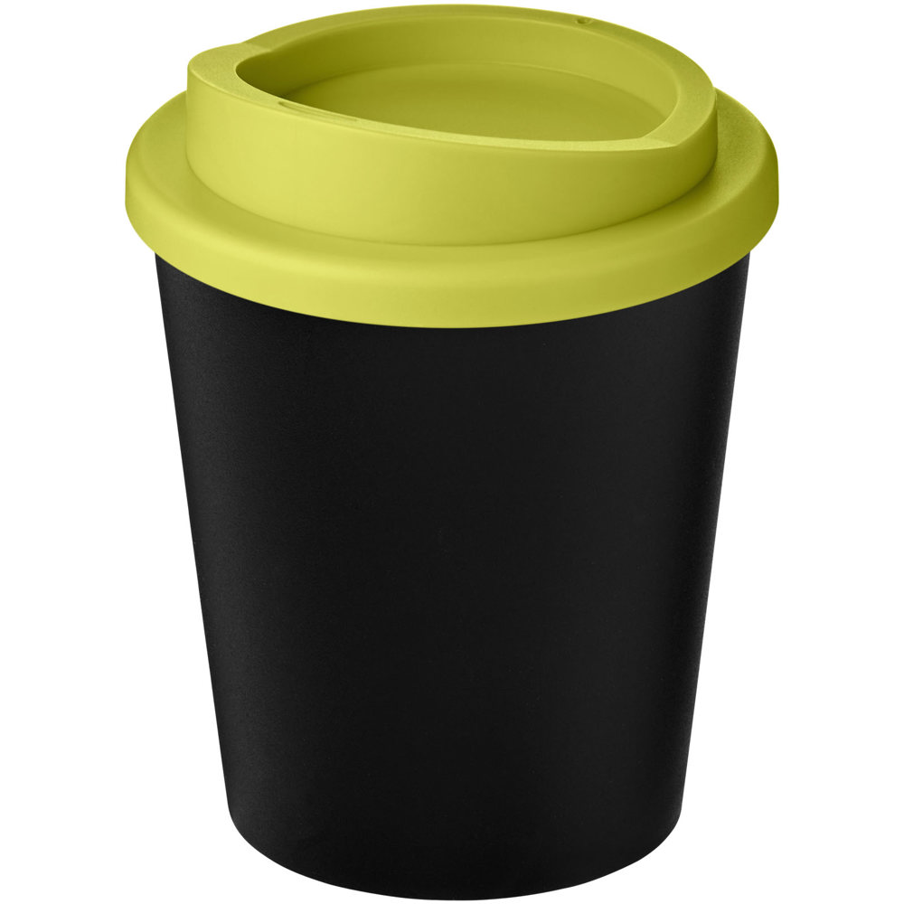 Americano® Espresso Eco 250 ml recycled tumbler - Black, Lime