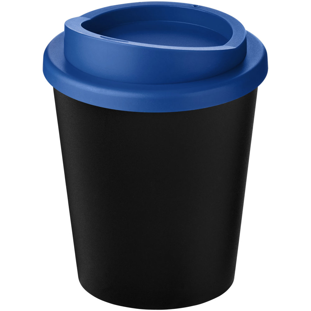 Americano® Espresso Eco 250 ml recycled tumbler - Black, Mid Blue