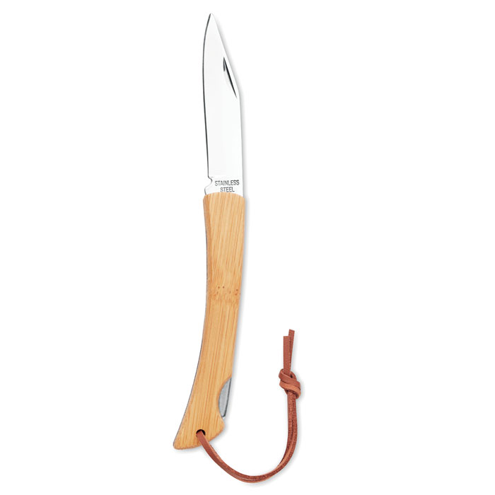 MANSAN - Foldable knife in bamboo