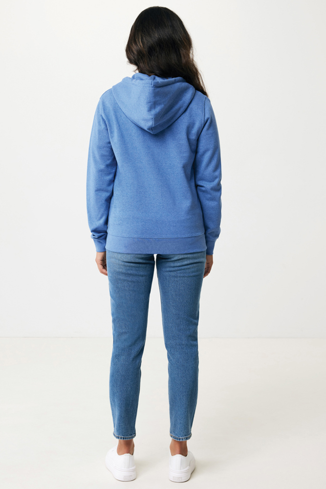 IQONIQ Abisko Zip-Kapuzenpullover aus recycelter Baumwolle