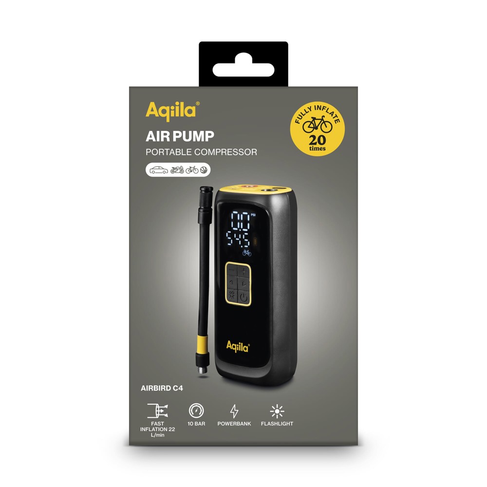 Aqiila Airbird C4 draagbare compressor