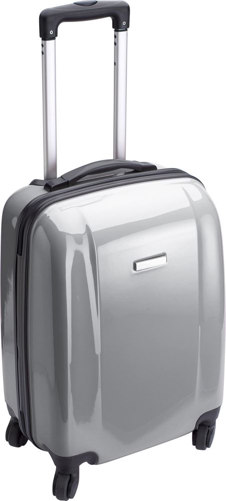 PC and ABS trolley Verona - Grey