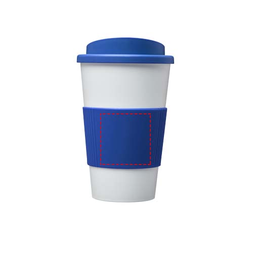 Americano® 350 ml insulated tumbler with grip