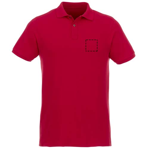 Beryl short sleeve men's organic recycled polo