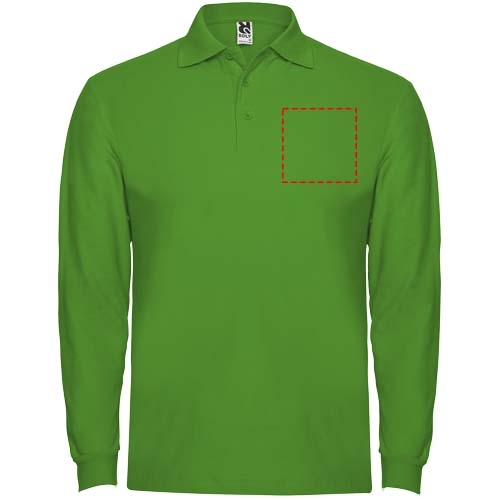 Estrella long sleeve men's polo