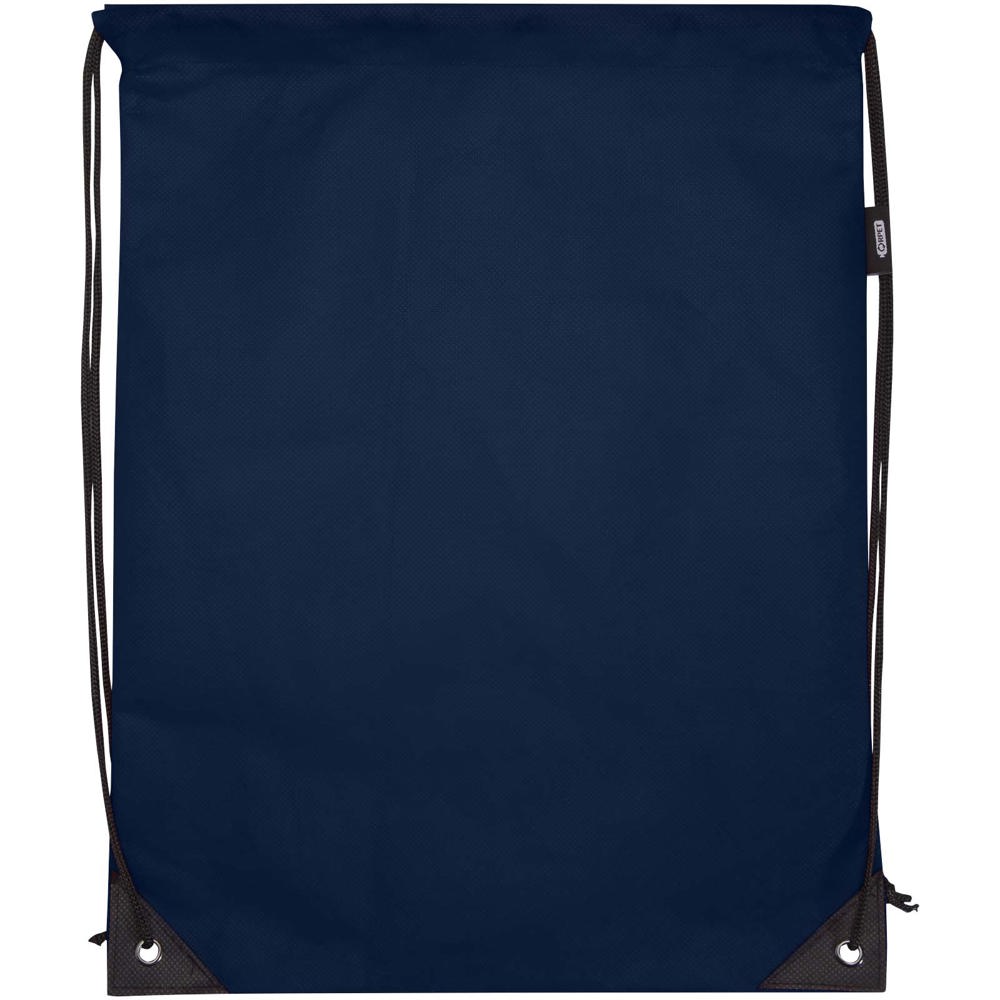 Evergreen GRS recycled non-woven drawstring bag 5L