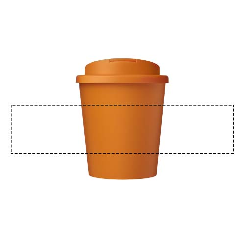 Americano® Espresso Eco 250 ml recycled tumbler with spill-proof lid 