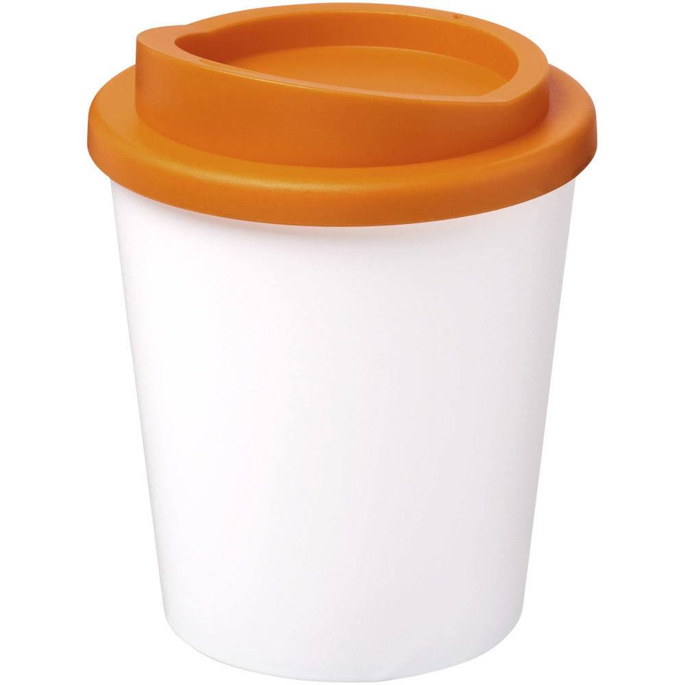Americano® Espresso 250 ml insulated tumbler - White, Orange