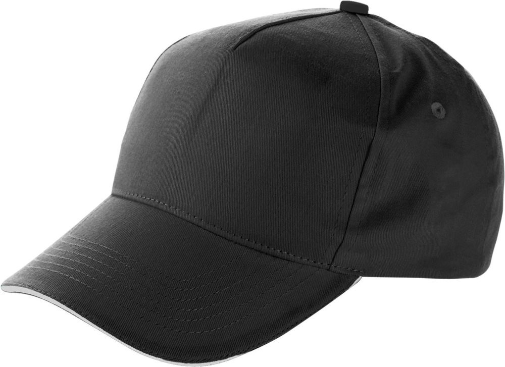 Baseball-Cap aus Baumwolle Beau - schwarz