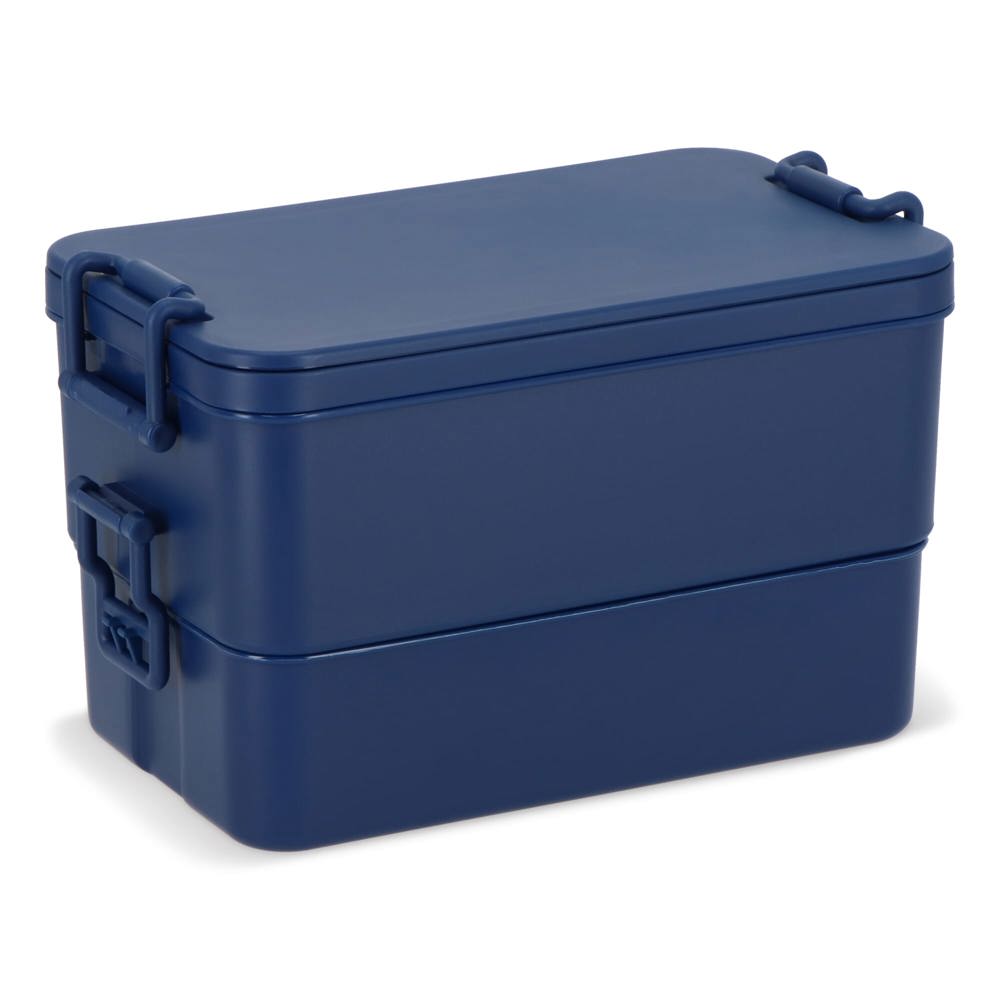 Double layer Lunch Box with Cutlery